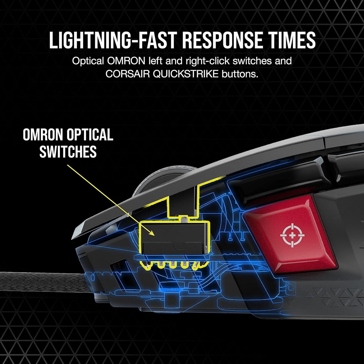 Corsair M65 RGB Ultra Tunable FPS Gaming Mouse Renewed