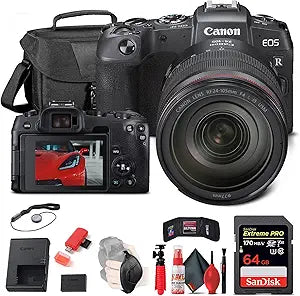 Canon 3380C012 EOS RP Mirrorless Camera 24-105mm Bundle