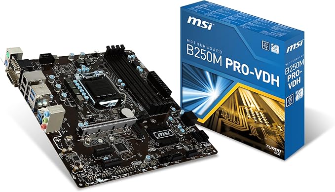 MSI B250M PRO-VDH Intel Micro-ATX Motherboard DDR4