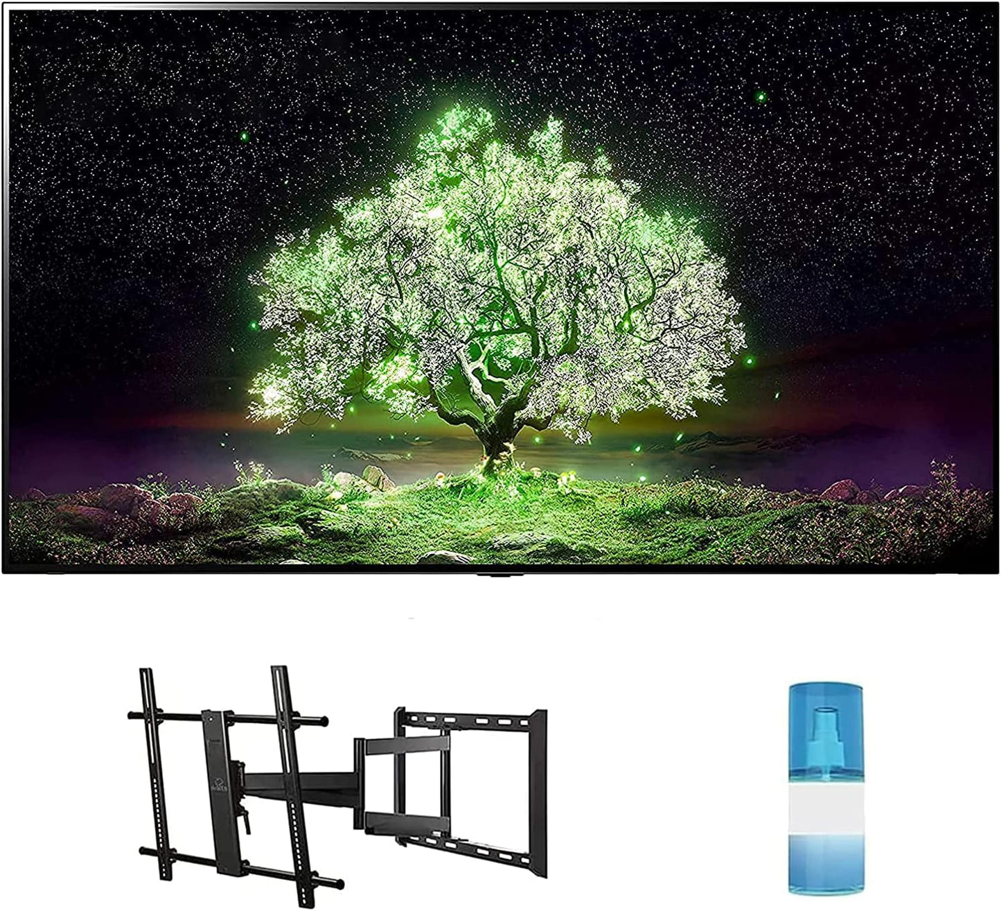 LG OLED48A1PUA 48-Inch 4K Smart OLED TV Bundle (Used)