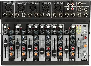 Behringer 1002B Xenyx 10-Channel Analog Mixer Battery