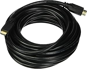 Monoprice 102841 25ft CL2 Standard HDMI Cable Black