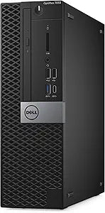 Dell OptiPlex 7050 SFF Desktop i5 8GB 128GB SSD - Win 10 Pro (Renewed)