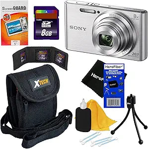 Sony Cyber-Shot DSC-W830 20.1MP 8X Zoom Camera