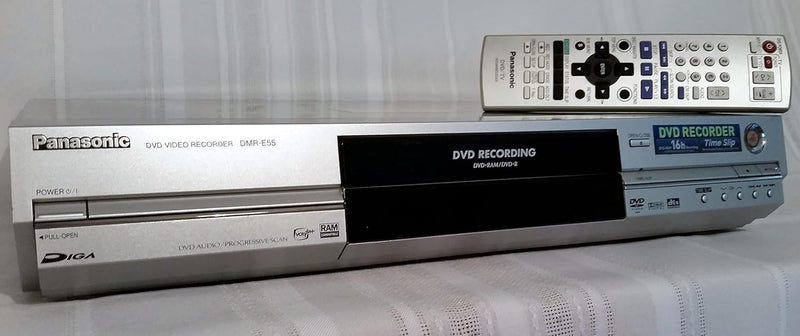 Panasonic DMR-E55S Progressive Scan DVD Recorder Player — main product image