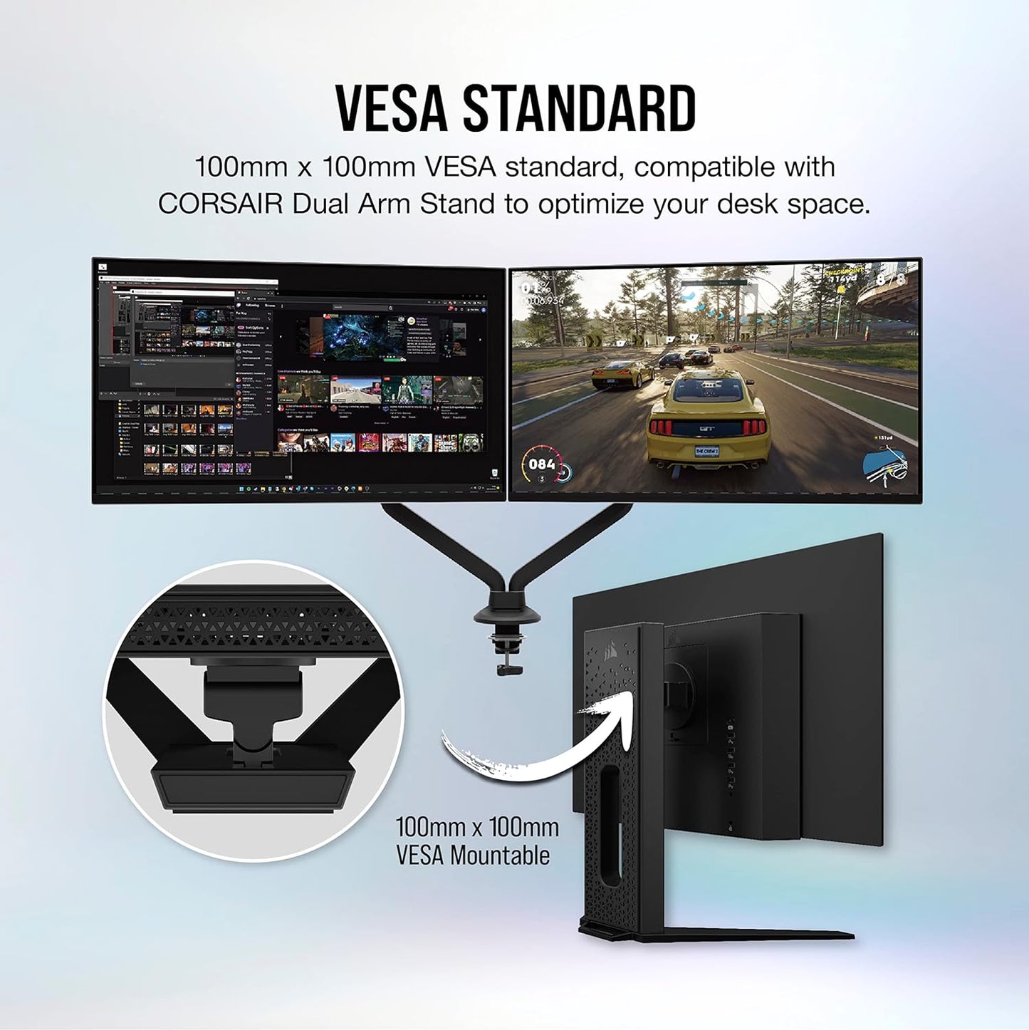 Corsair RDD0023 XENEON 27" QHD 240Hz OLED Gaming Monitor