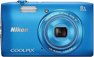 Nikon 26454 COOLPIX S3600 20MP 8x Zoom Camera