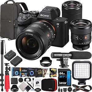 Sony E40SNILCE7M4KBX15 a7 IV 2 Lens Kit Bundle