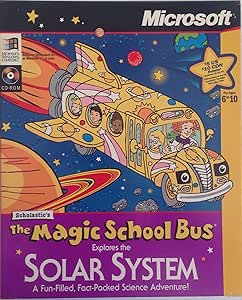 Microsoft 296-00002 Magic School Bus Solar System Old Version