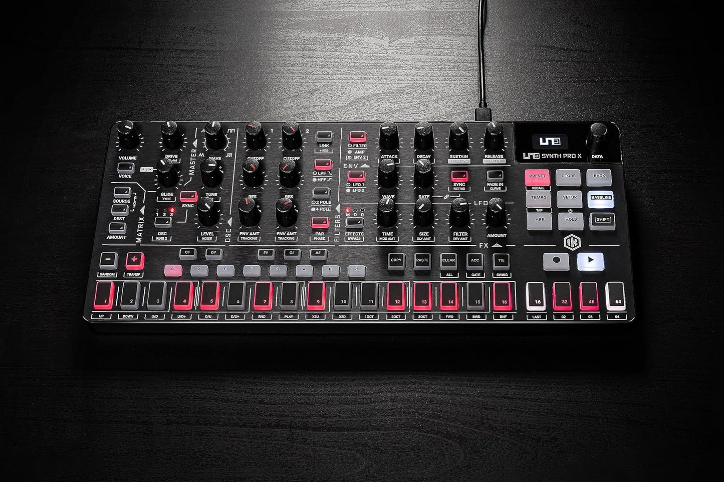 IK Multimedia IP-UNO-SYNTHPROX UNO Synth Pro X Analog Synthesizer