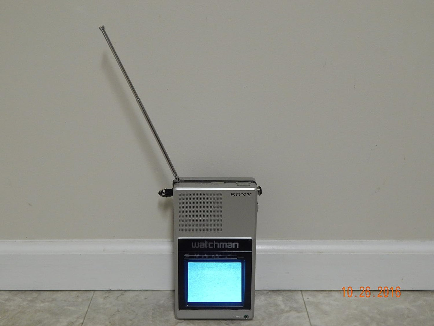 Sony Watchman FD-40A Portable TV Japan Made