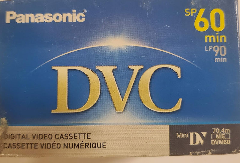 Panasonic AYDVM60EJ5P MiniDV Tapes 60 Minute 5-Pack — main product image