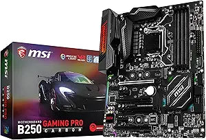 MSI 7A64-002R B250 GAMING PRO CARBON Motherboard