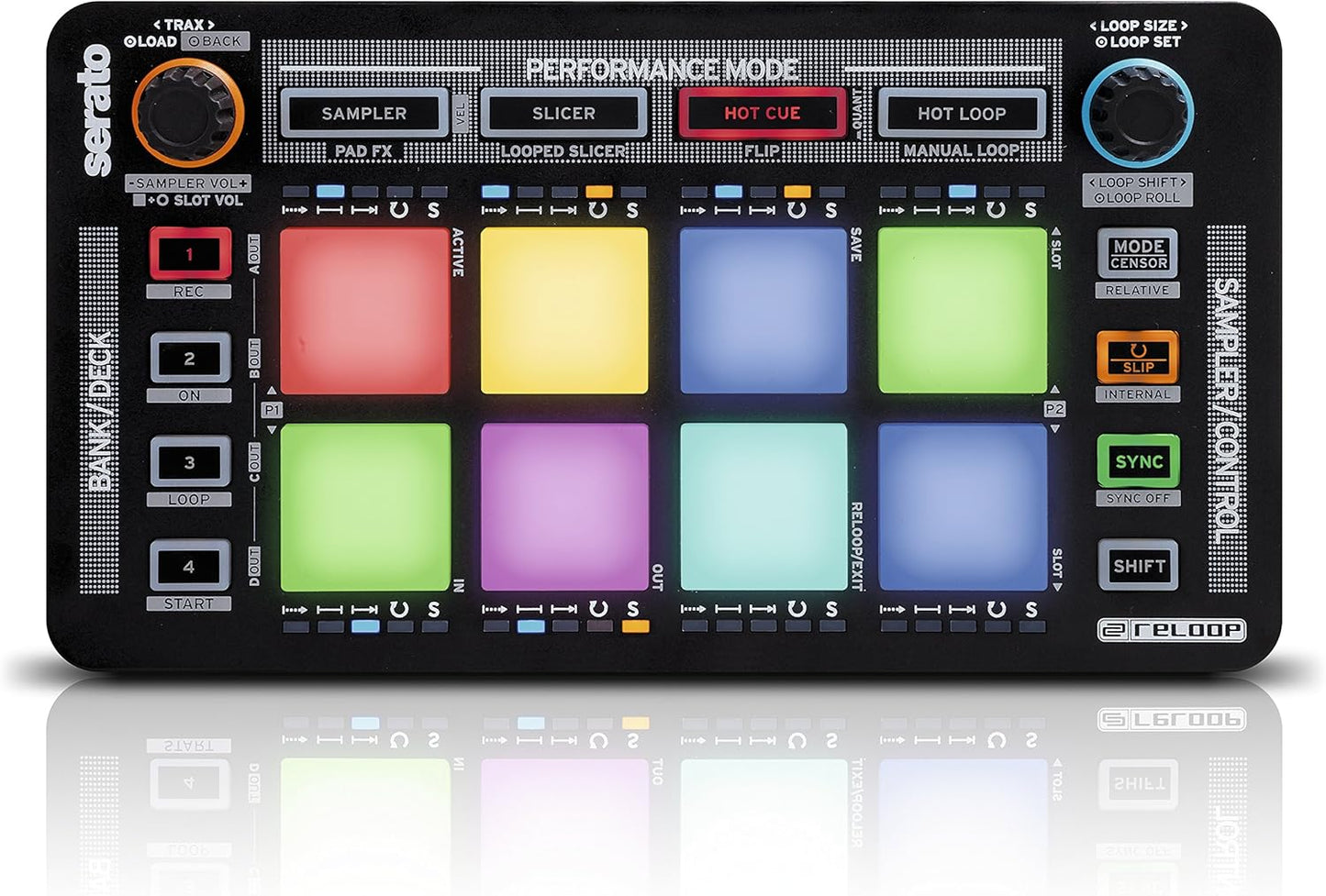 Reloop AMS-NEON USB Serato DJ Pad Controller
