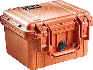 Pelican 1300-000-150 Camera Case With Foam (Orange) — main product image