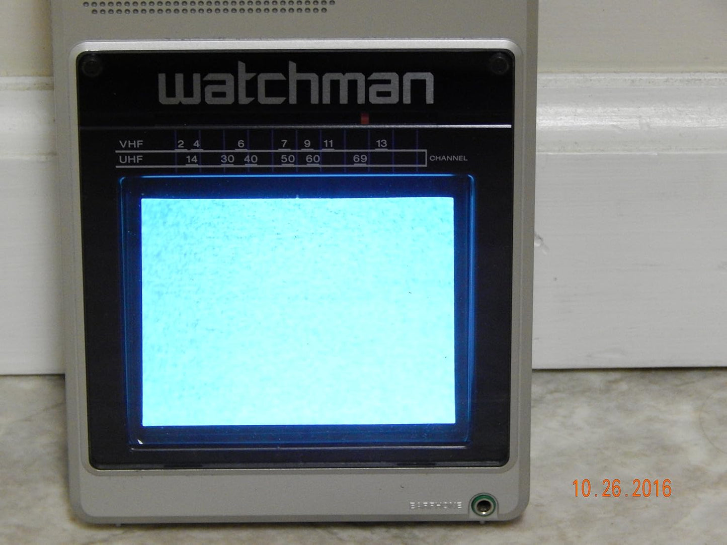 Sony Watchman FD-40A Portable TV Japan Made