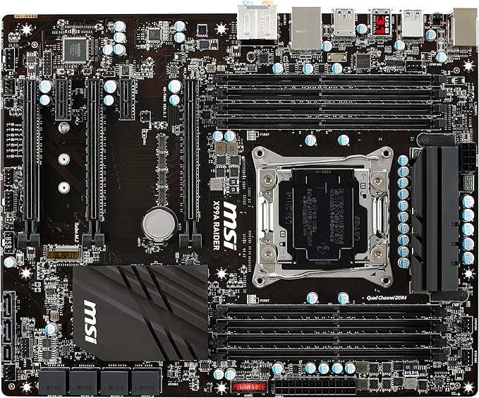 MSI X99A RAIDER Intel X99 Gaming ATX Motherboard — main product image