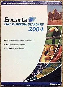 Microsoft 196-00774 Encarta Standard 2004 OLD VERSION