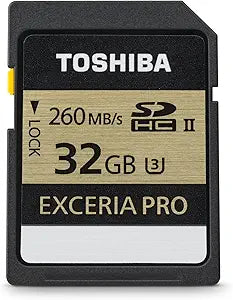 Toshiba THN-N101K0320U6 Exceria Pro 32GB UHS-II SD Card — main product image