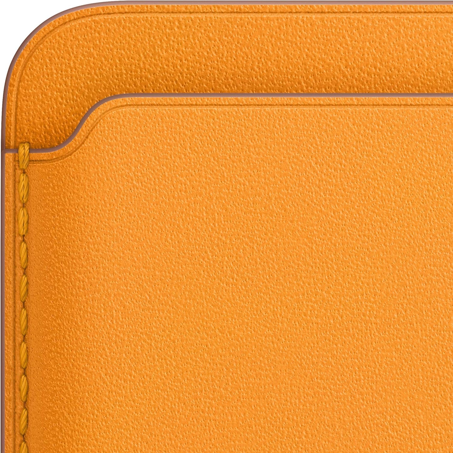 Apple MagSafe Leather Wallet - California Poppy