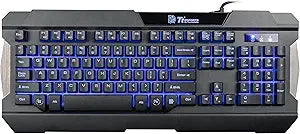 Thermaltake KB-CCM-PLBLUS-04 Commander Gaming Keyboard Mouse Combo