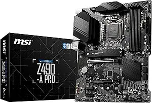 MSI Z490-A PRO Renewed Motherboard - 10th Gen Intel LGA 1200