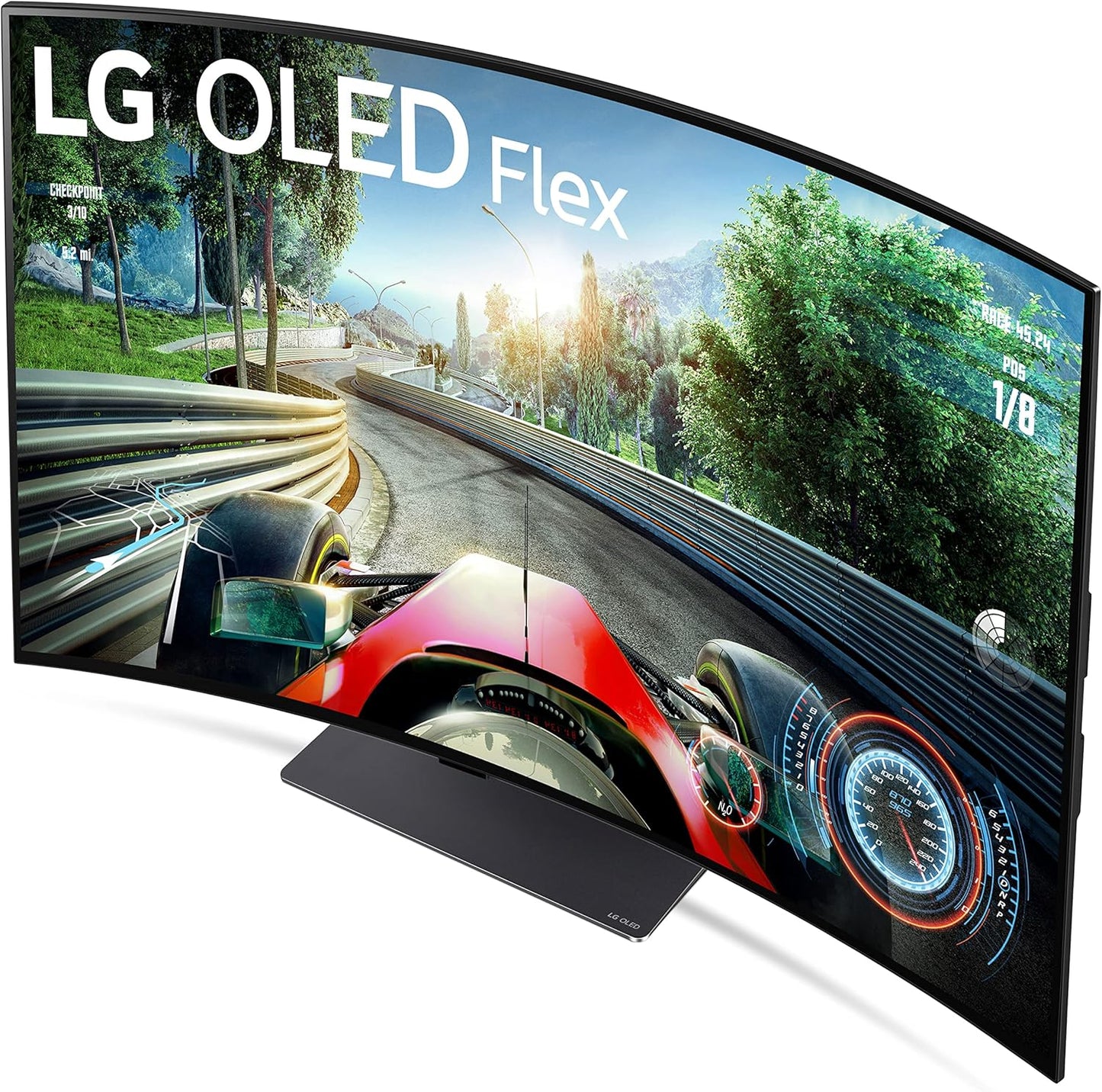 LG CRT2LG42LX3QPUA 42" OLED Flex Smart TV - 4K, Bendable, Renewed