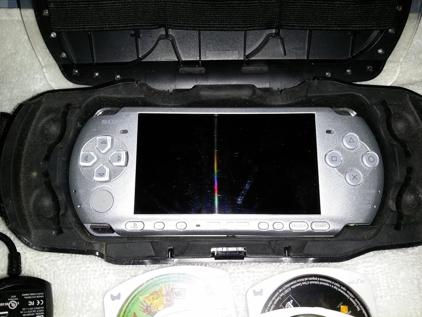 Sony PSP 3001 Bundle with Case and Games