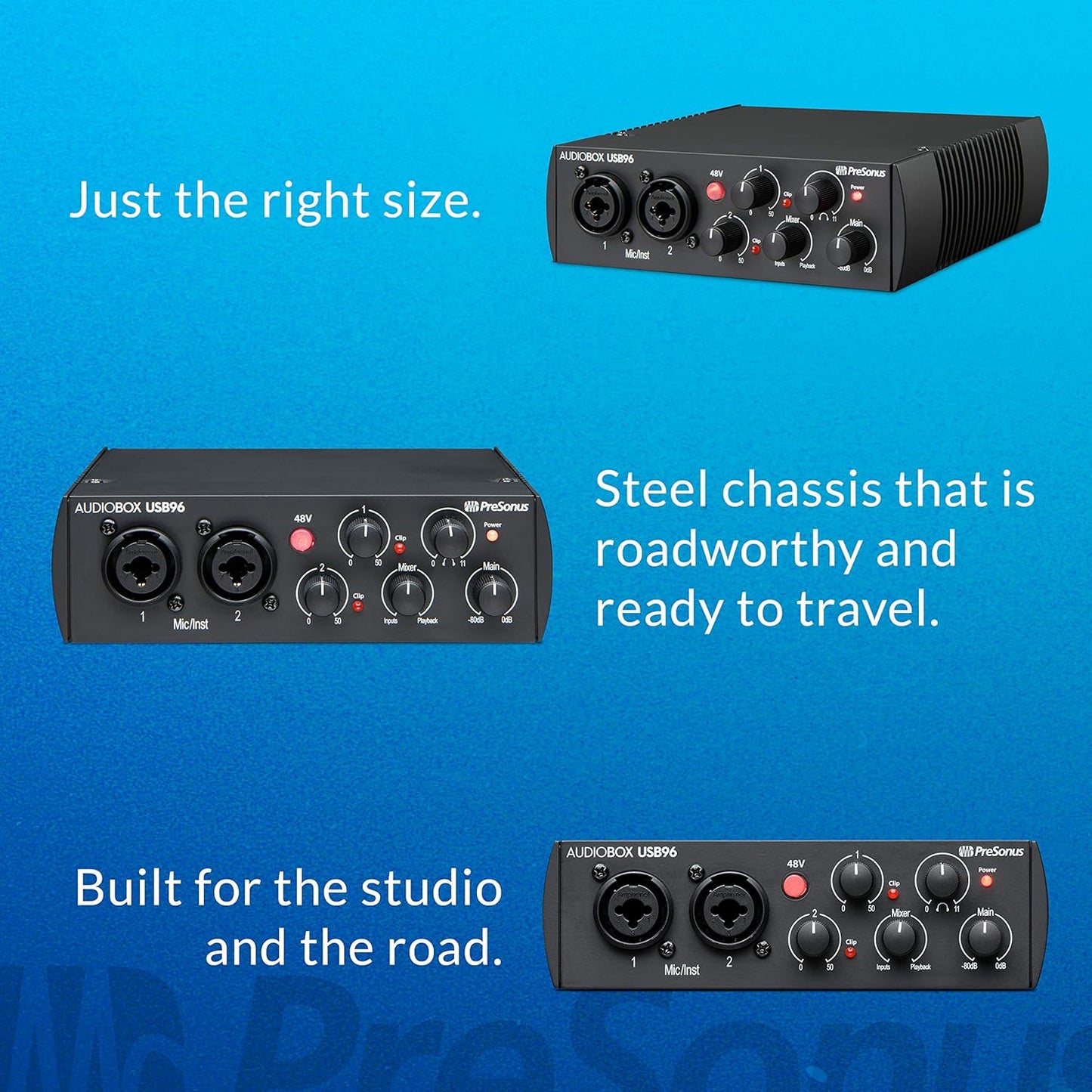 PreSonus AUDIOBOX 96K 25TH ULTIMATE Studio Recording Bundle