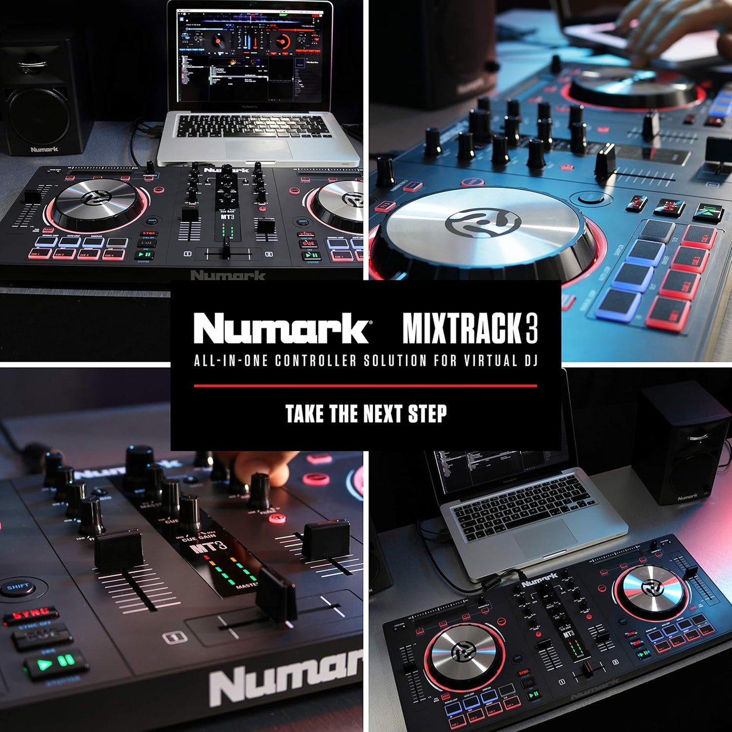 Numark Mixtrack 3 DJ Controller Serato Virtual DJ