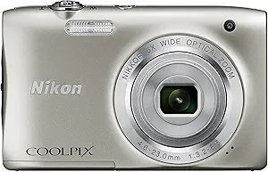 Nikon VNA830E1 COOLPIX S2900 Silver Digital Camera