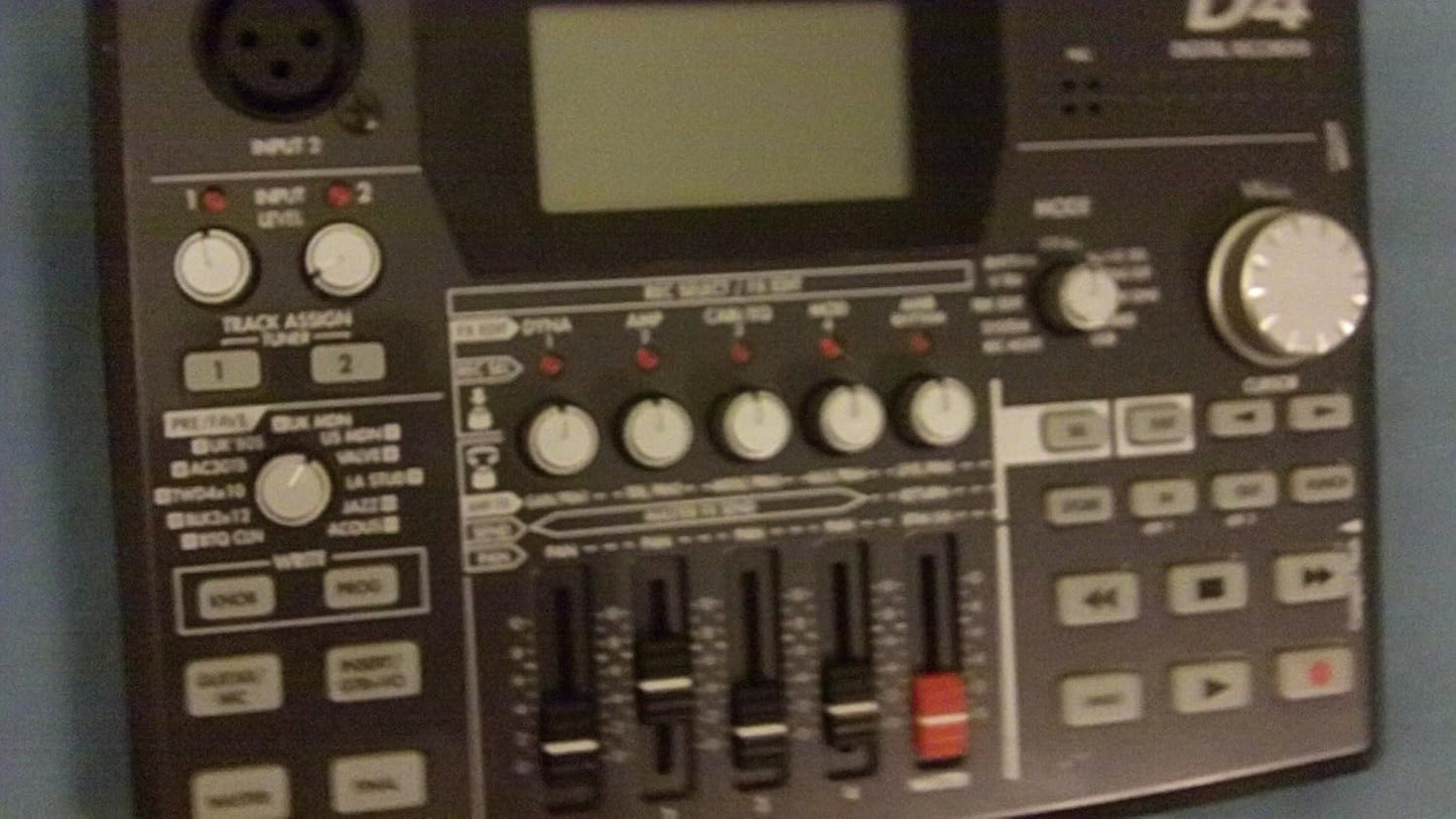 Korg D4 4-Track Digital Recorder Studio