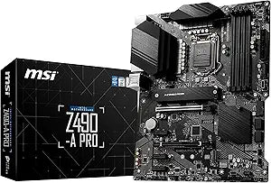 MSI Z490-A PRO ATX Motherboard 10th Gen Intel