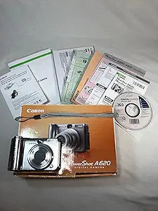 Canon 0321B001 Powershot A620 7.1MP 4x Zoom Camera