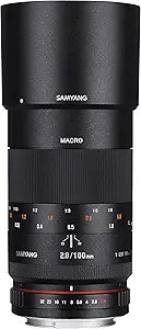 Samyang SY100M-N 100mm F2.8 Macro Lens Nikon AE