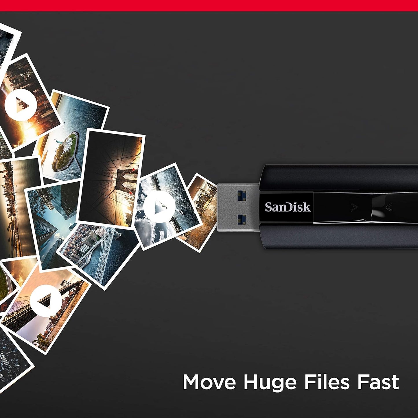 SanDisk SDCZ880-128G-GAM46 128GB Extreme Pro USB 3.2 SSD