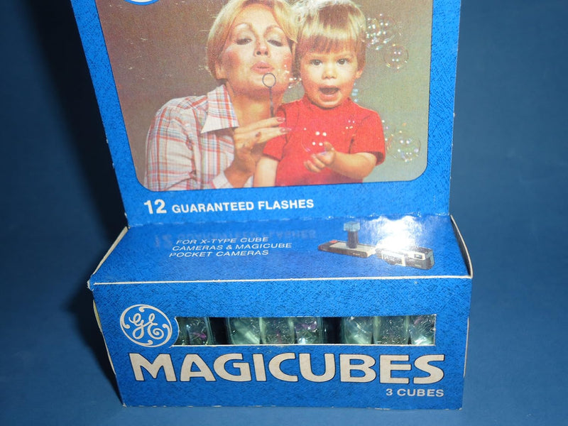GE MAGIC CUBE 42408 X-Pattern Camera Flash Bulbs — main product image