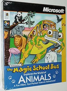 Microsoft B56-00001 Magic School Bus Explores World Of Animals