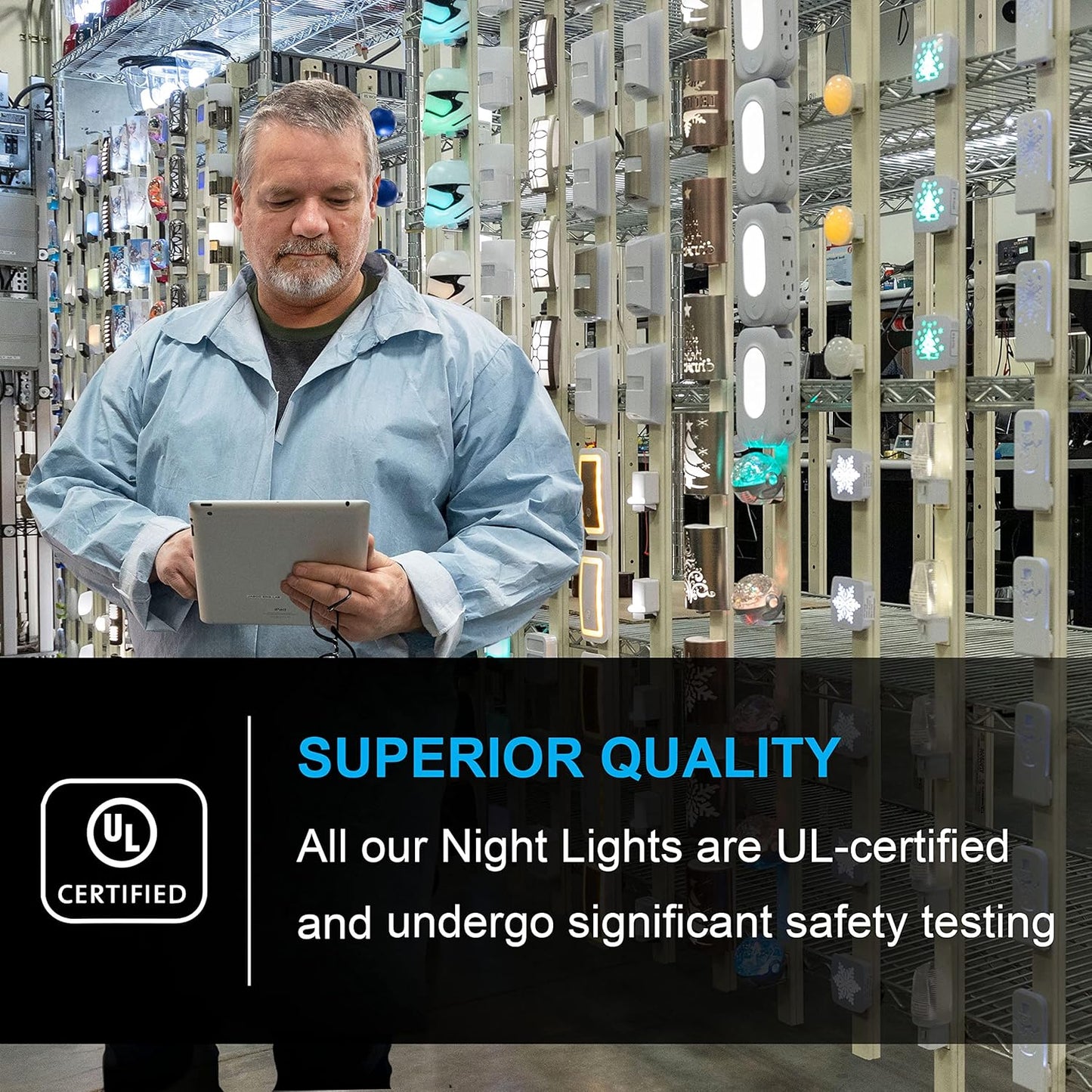 GE 30966 LED Dusk to Dawn Night Light 2-Pack