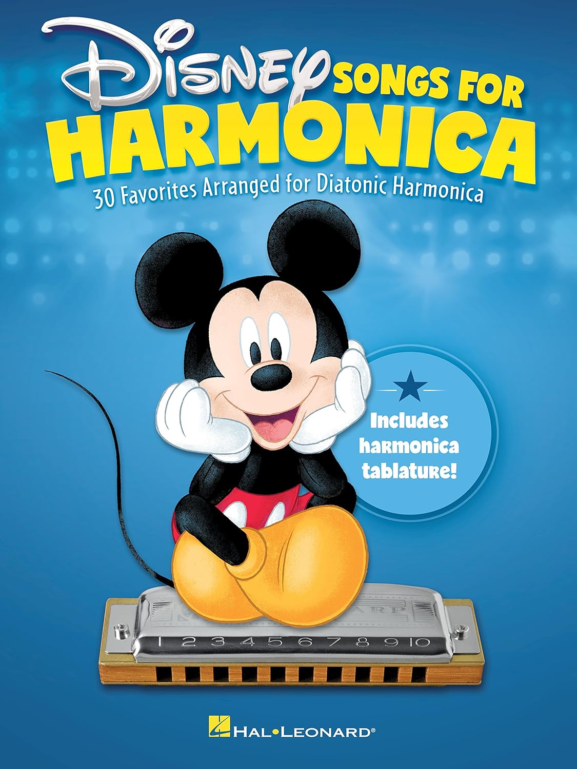 Hal Leonard Disney Songs for Harmonica Book