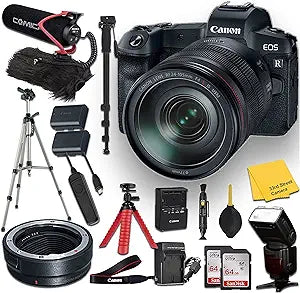 Canon EOS R Mirrorless Camera RF 24-105mm Lens Kit