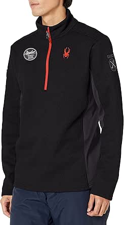 Spyder 205338 Bandit Wengen Half Zip Fleece — main product image