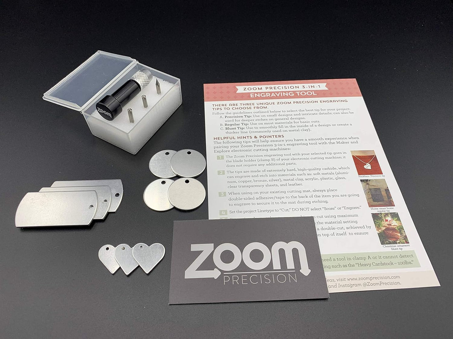 Zoom 1C Engraving Tool for Cricut Maker & Explore