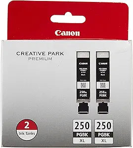Canon PGI-250XL Black Ink Twin Pack — main product image