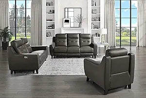 Lexicon 194840167129 Clementine Power Reclining Living Room Set