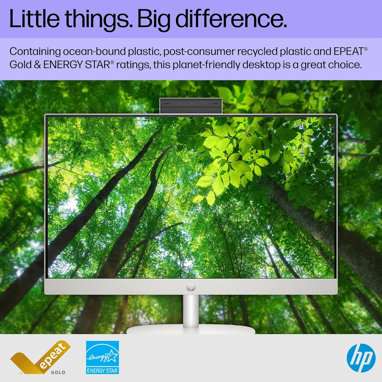HP 24-cr0002 24" All-in-One Desktop Ryzen 5 7520U