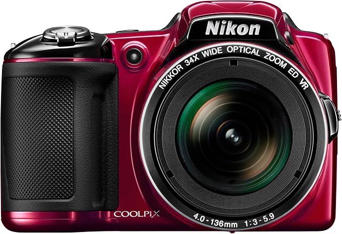 Nikon L830 Digital Camera - Red — main product image