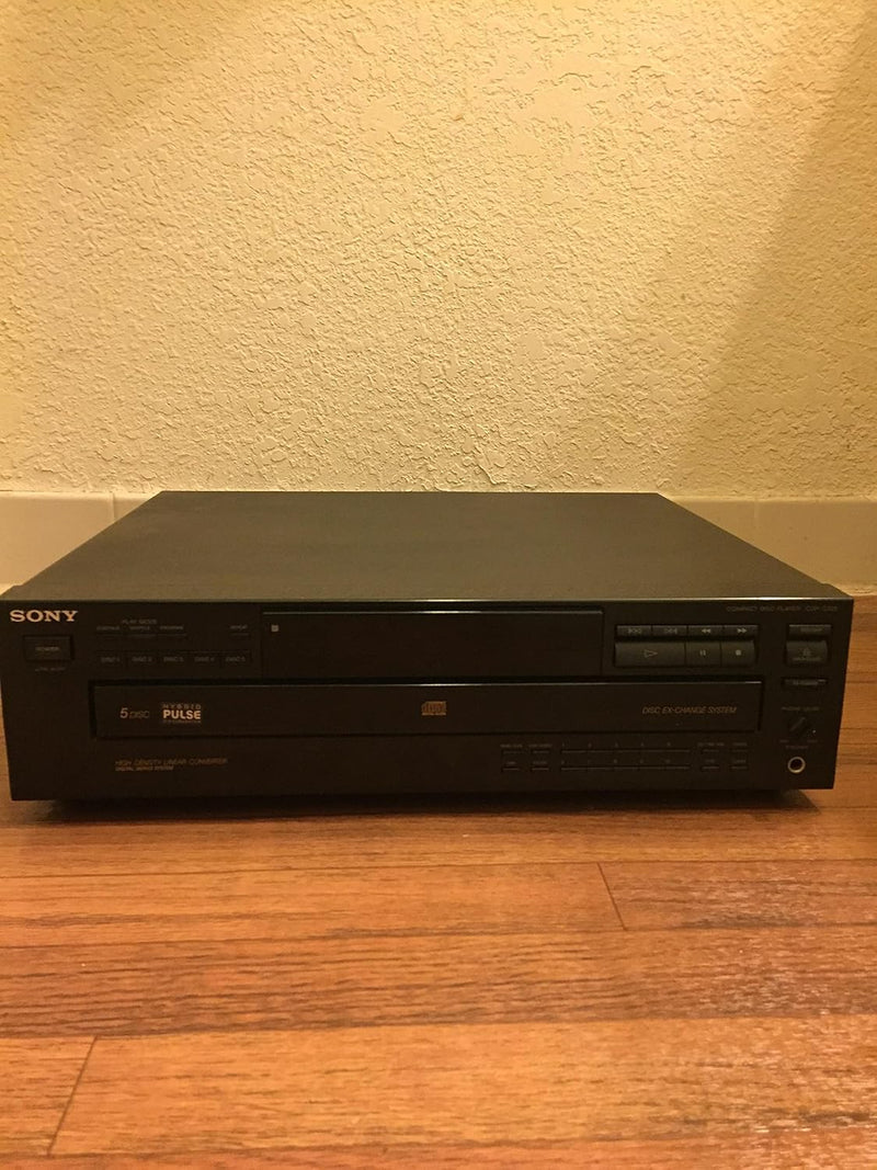 Sony CDP-C335 5-Disc CD Changer Player — main product image