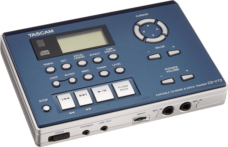 Tascam CDVT2 Vocal/Instrument Trainer CD Player — main product image