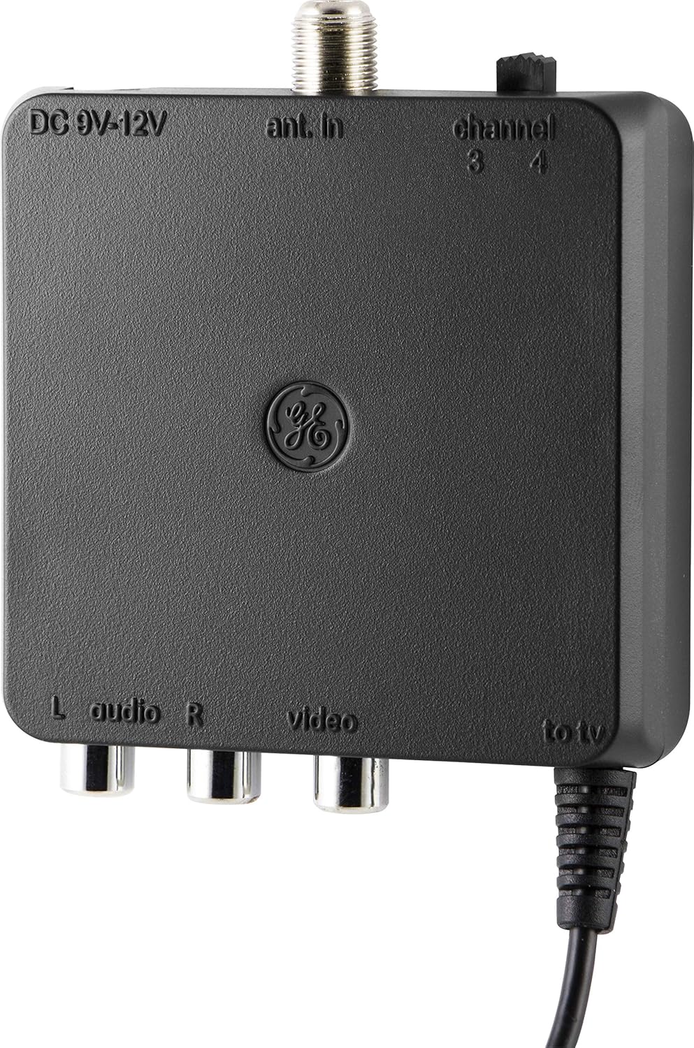 GE 34138 Compact RF Modulator Audio Video to TV